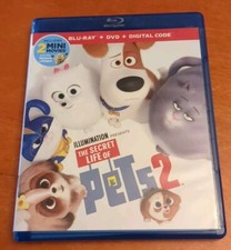 The Secret Life Of Pets 2 Blu-ray Patton Oswalt Kevin Hart Nick Kroll Slate