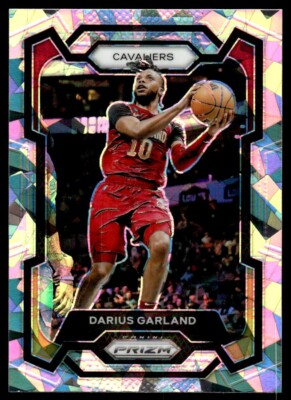 2023-24 Panini Prizm Cracked Ice Darius Garland Cleveland Cavaliers #81