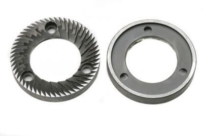 pair SAN MARCO   Coffee grinding burrs Espresso Blades internal diameter  38 mm 