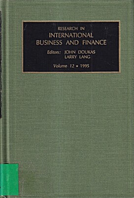 Research in International Business and Finance: Vol 12