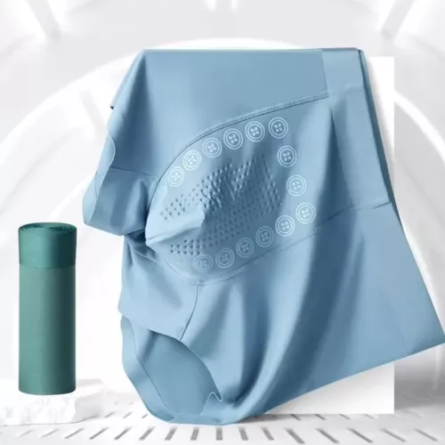 5PCS Magnetic Therapy Men's Underwear Elastic Men's Boxer Slim Briefs Breathable - 第 13/20 張圖片