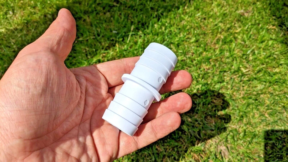 Conector De Manguera De Piscina Ø 38mm Adaptador Toma Manguera Intex - Imagen 2 de 3