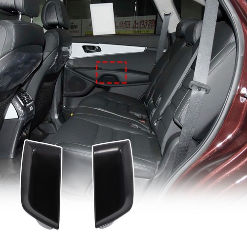 Reposabrazos de coche manija de puerta lateral caja de almacenamiento bandeja soporte para Kia Sorento - Imagen 14 de 16