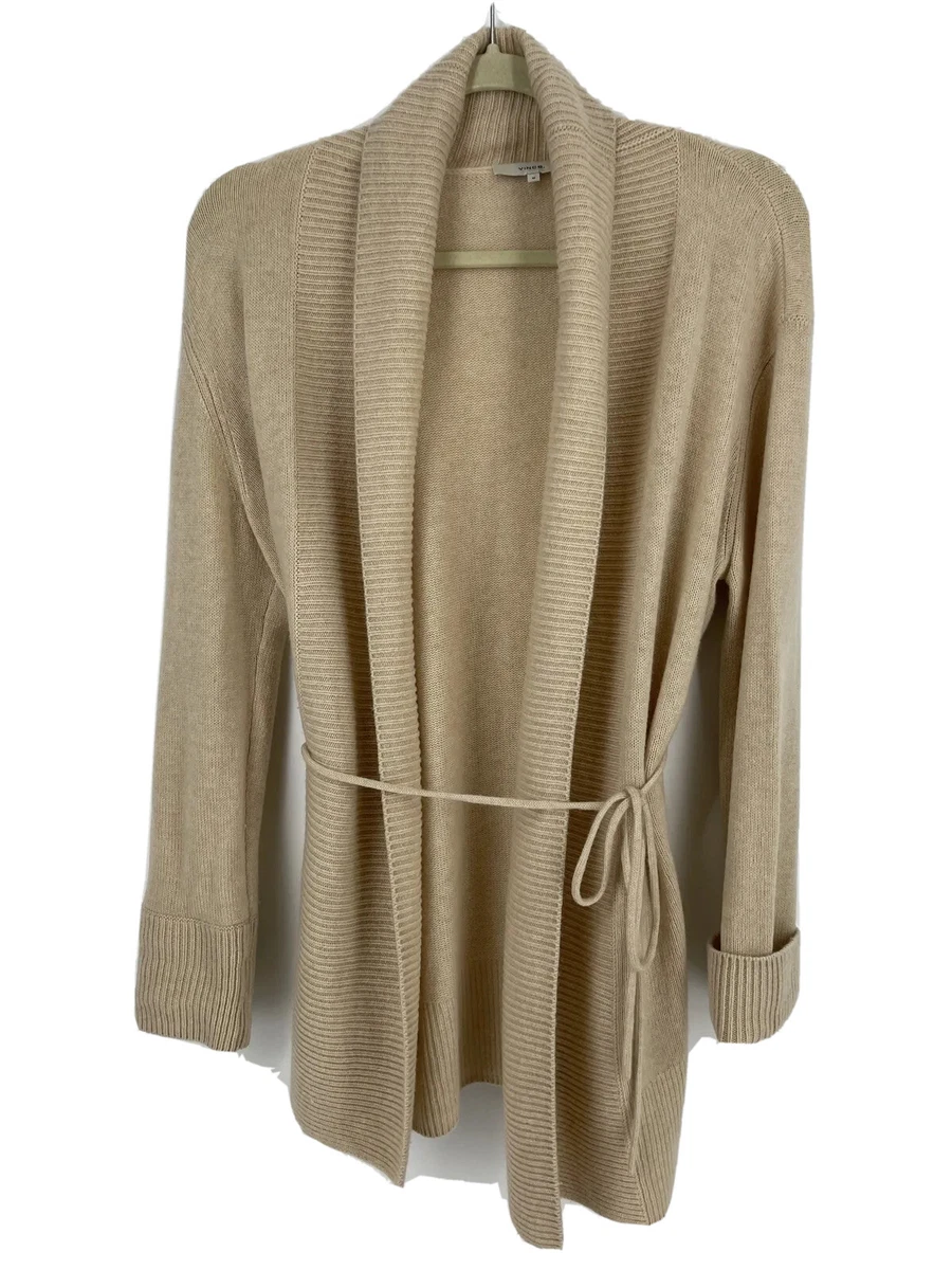 Vince long cashmere cardigan top