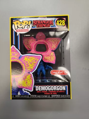 Funko Pop! Stranger Things Demogorgon #428 Black Light Target Exclusive