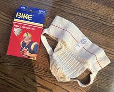 Bike No 10 Vintage Classic Wheel Logo Men Jockstrap Athletic Supporter Old Stock