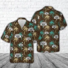 Us Army Hawaiian Shirt US Army Expert Field Medical Badge Hawaiia