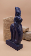 Ancient Egyptian Statue of Cobra Goddess Sekhmet Antiques Rare Pharaonic BC