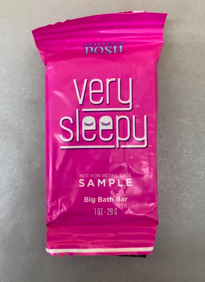 Bag/20 Perfectly Posh Very Sleepy Lavender Essential Oil Sample Soap Bar 1oz ea - Image 2 of 4