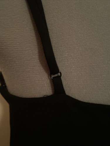 Vestido negro bodycon Lulus. Talla M. En el pecho 15,5 pulgadas L 32 in. Nuevo sin etiquetas - Imagen 5 de 12