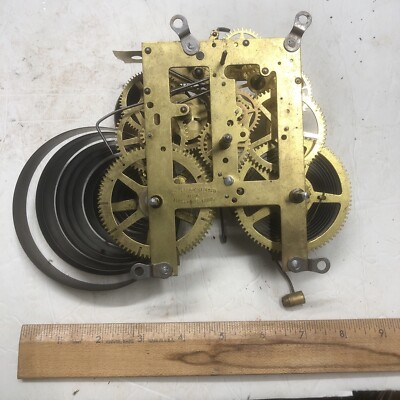 Vintage Antique Sessions Mantle Clock Movement PARTS REPAIR