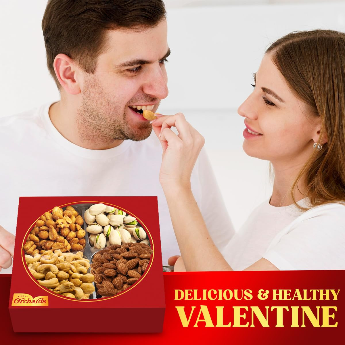 Nuts Gift Basket - Basket of Cravings Gourmet Nuts Collection, Premium Mixed Nut