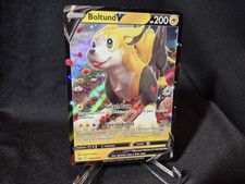 Boltund V SWSH219 Black Star Holo Promo _ Pokemon Sword & Shield (LP-NM)