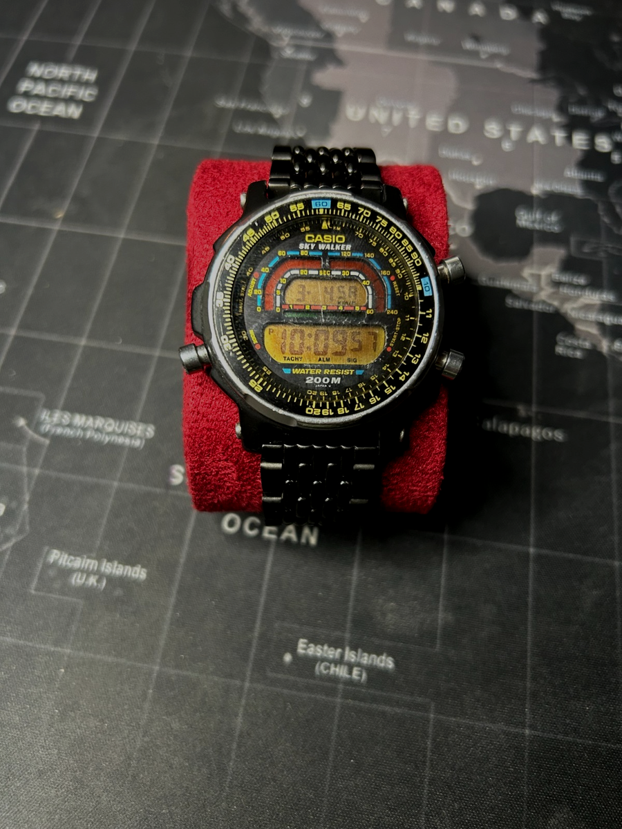 RARE] Casio DW-401 “Sky Walker” Vintage Watch - Japan - Beads of