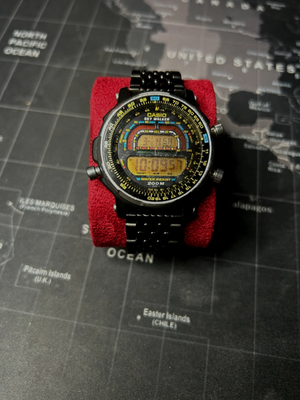 CASIO SKY WALKER カシオ スカイウォーカー DW-401 Casio DW401 'Jean Claude Van Damme' Skywalker Vintage Chronograph