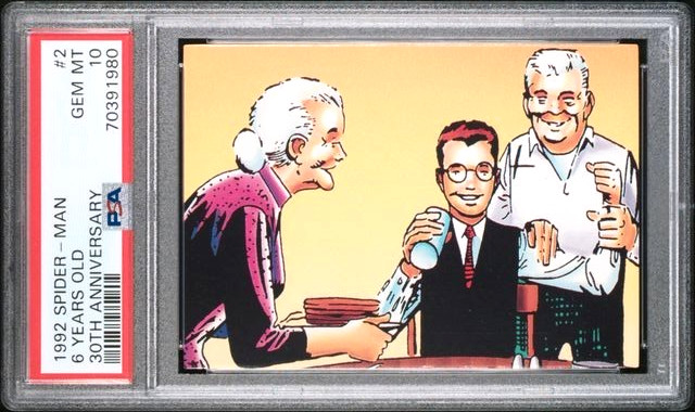 1992 Spider-Man 30th Anniversary 6 Years Old PSA 10 GEM MINT (Pop 2) Spider-Man