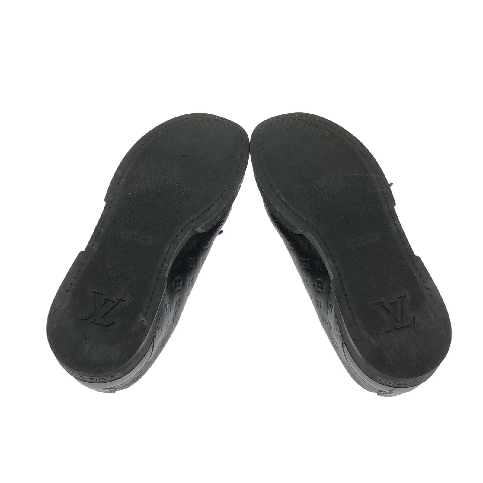 LOUIS VUITTON TRAINER Scarpe sneakers LOUIS VUITTON nere usate donna taglia 34