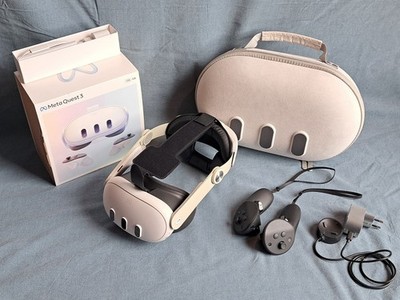 Meta Quest 3 128GB + Touch Pro Controller + Tasche top Zustand OVP