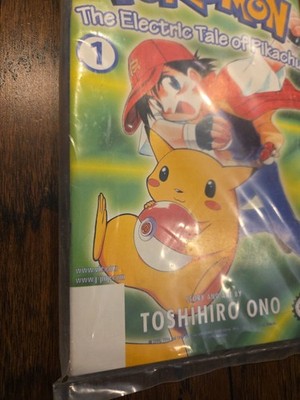 Pokémon The Electric Tale of Pikachu #1-4 Comic Book Set 1999 Viz