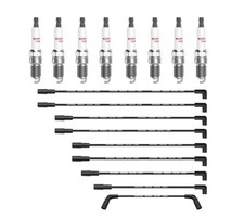 41-993 Iridium Spark Plugs  Wires for Chevy 5.7L 4.3L 5.0L