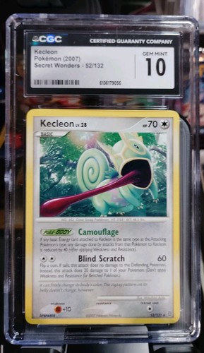Kecleon graded CGC 10 for sale on eBay