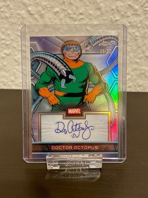 2026 Topps Chrome Marvel Comics Facsimile Auto MF-DO Doctor Octopus /50