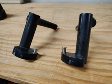 Invacare Sector Block Style Foot Rest Frame Hangers Power Manual Wheelchair 