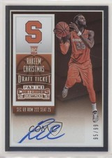 2015-16 Contenders Draft Picks Variation Ticket 95/99 Rakeem Christmas Auto 0d4