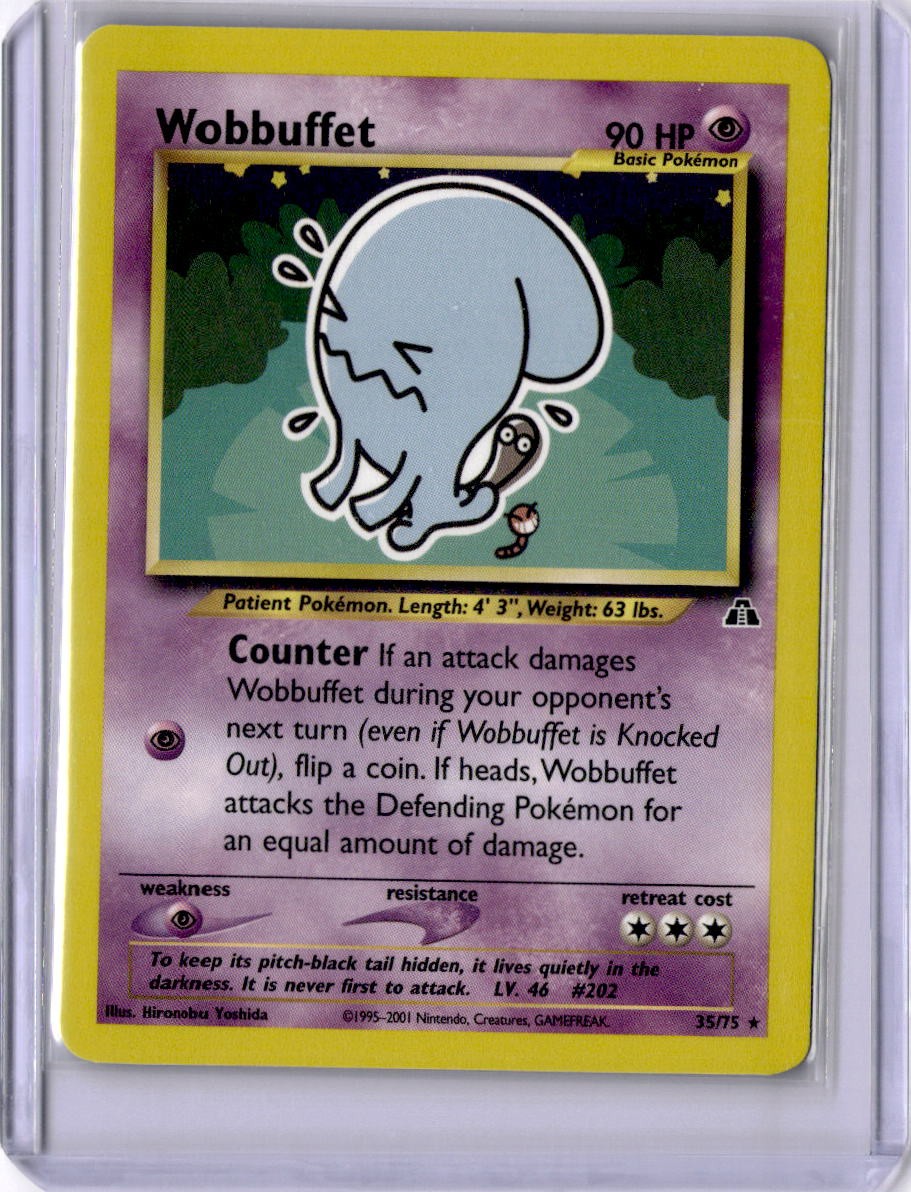 Wobbuffet (35) Rare Neo Discovery 35/75 LP