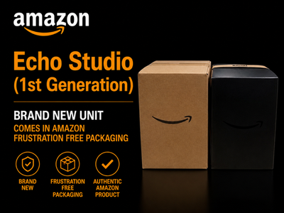 Amazon Echo Studio Smart Speaker - Charcoal for sale online | eBay