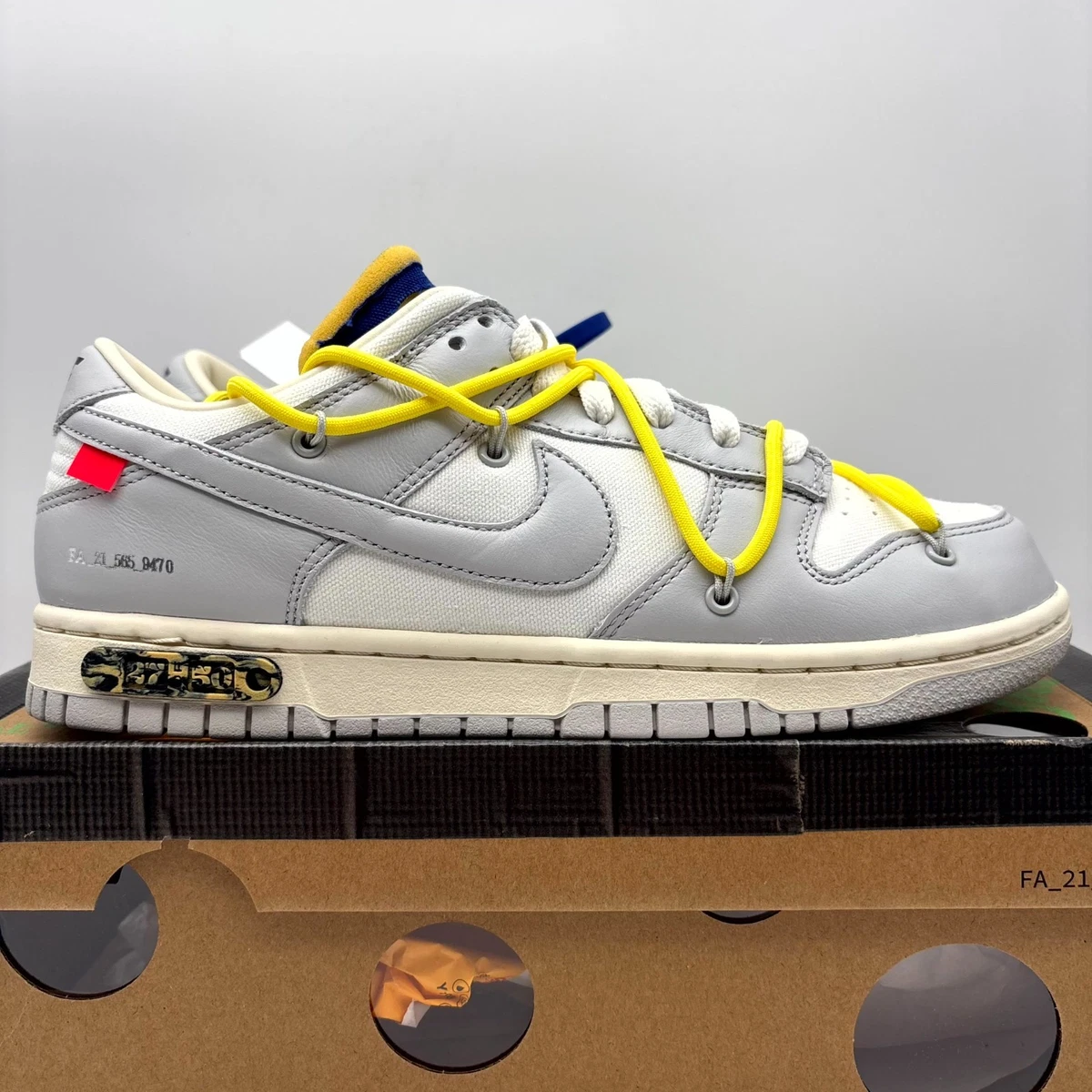 Nike Off-White x Dunk Low Lot 27 of 50 for Sale | Authenticity