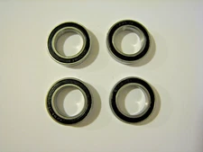 6802-2RS (2), 699-2RS (2) HYBRID CERAMIC Si3N4 ABEC5 BALL BEARING KIT 4 PIECES