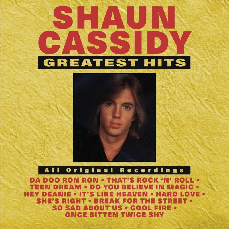 Shaun Cassidy Greatest Hits LP Vinyl NEW
