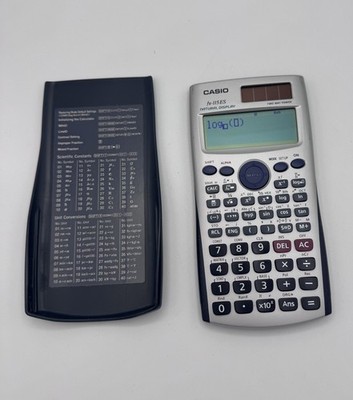 Casio FX-115 ES PLUS Scientific Calculator Solar Two Way Power Natural VPAM