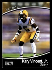 Kary Vincent, Jr. 2021 SAGE Premier Draft #84 LSU Tigers NFL RC ROOKIE CARD