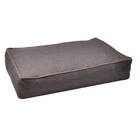 Aumüller Hundekissen Basic Line Dog Bed, Brown 58 cm, Removable Cover