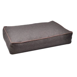 Aumüller Hundekissen Basic Line Dog Bed, Brown 58 cm, Removable Cover