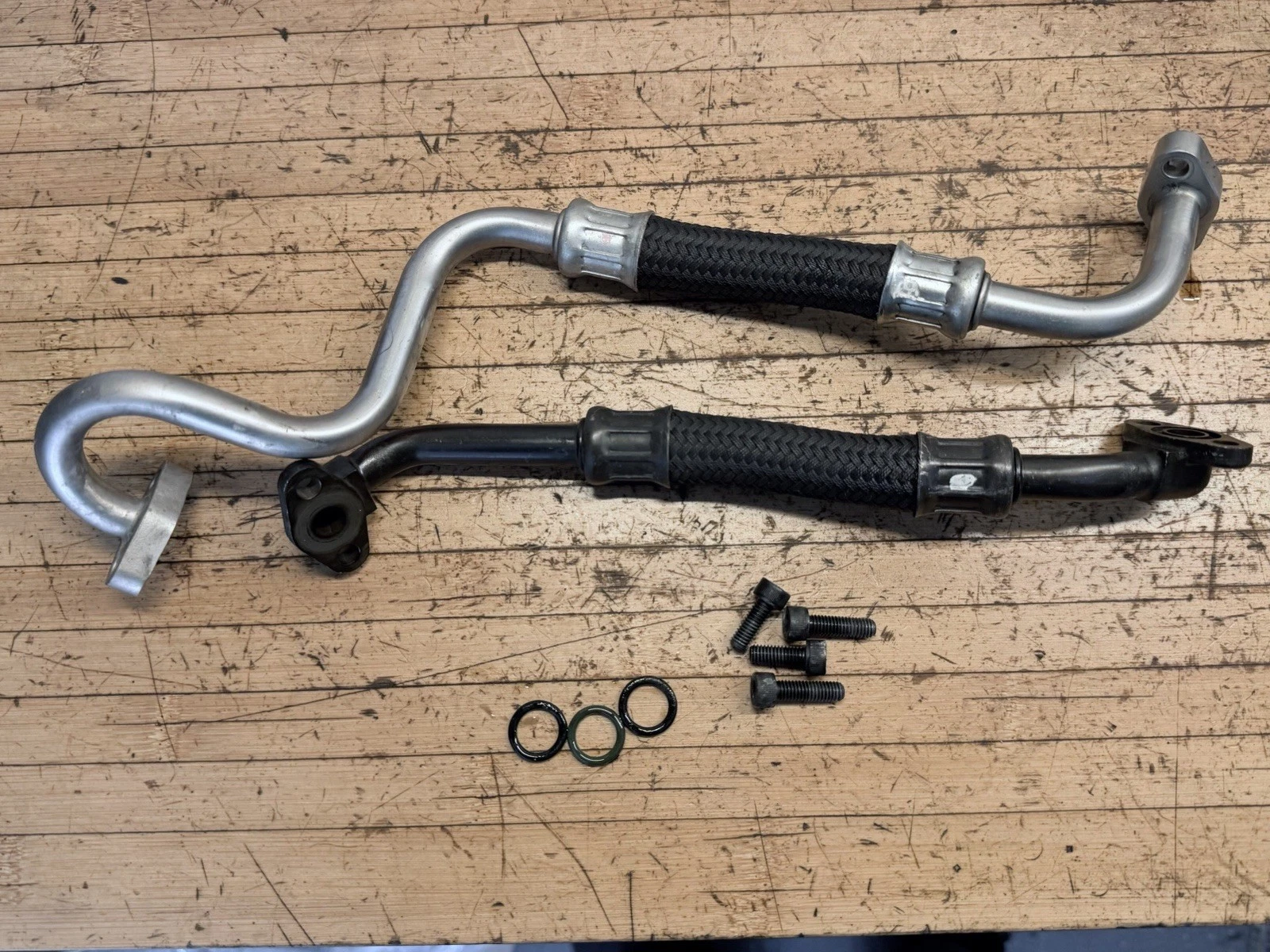 99-07 2002 HAYABUSA GSX1300R GSX 1300R OEM OIL COOLER LINES