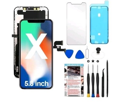 Fixerman for iPhone X Screen Replacement 5.8 inch, LCD 3D 5.8'' X 