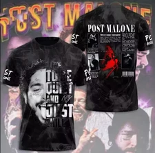 I Like To Be Quiet And Just Chill Post Malone 3D T-shirt