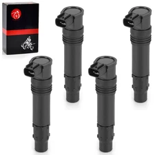 1998-2003 for Kawasaki ZX900 ZX900C ZX900F Ninja ZX-9R ZX9R Ignition Coils 4Pcs