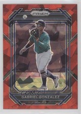 2023 Panini Prizm Red Ice Prizm Gabriel Gonzalez #23 12bz
