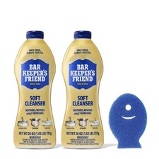 Bar Keepers Friend Soft Cleanser Liquid, 26 oz x 2, 26 Ounce (Pack of 2)