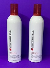 2 Paul Mitchell Flexible Style Sculpting Foam Controls Frizz 16.9oz