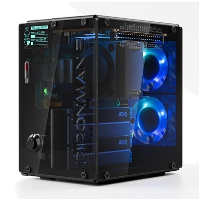High-Performance Raspberry Pi 5 NAS Case with RAID Support