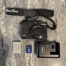 Canon PowerShot G15 Digital Camera 12.1mp 5x Zoom SD Card Point And Shoot Black