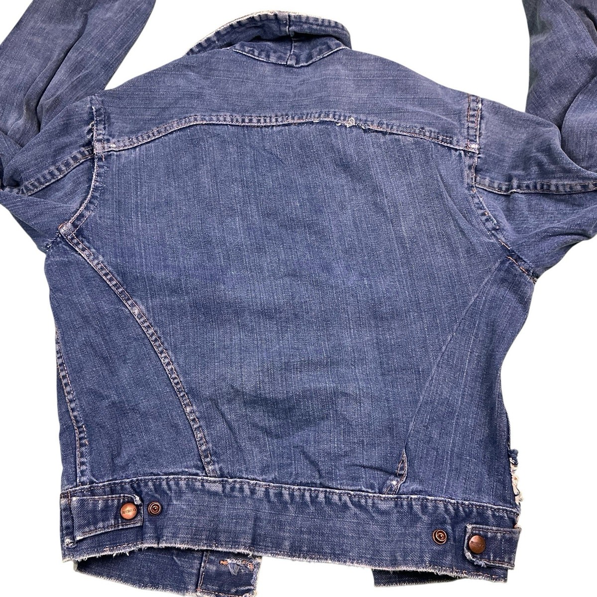 Vintage 1950s/60s Sears Roebucks selvedge denim jacket XS/S | eBay