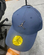 Nike Air Jordan Jumpman Navy Blue Snapback Cap Adjustable Men's Hat Logo NWT