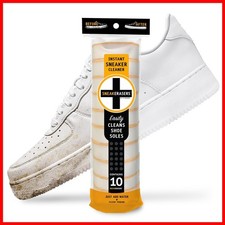 SneakERASERS Instant Sneaker Cleaner Shoe Cleaning Kit 10 Pack