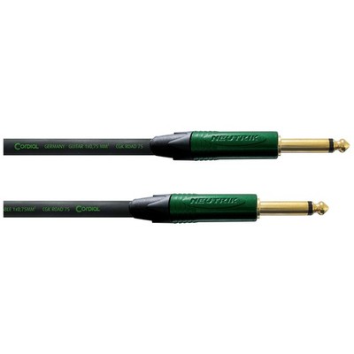 Cordial Instrumentenkabel Standard CRI 6 PP 6,0 m NEUTRIK 2 x Klinke 6,3 mm m...